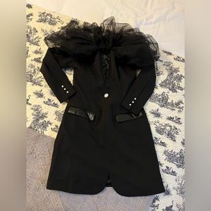 Off the shoulder mini dress